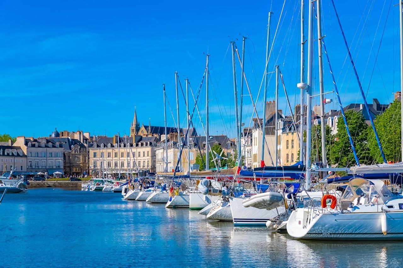 Appartement Neuf Rdc Avec Terrasse A Vannes Centre Bagian luar foto